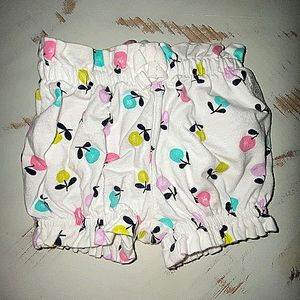 0-3m Baby Gap Cherry Print Shorts